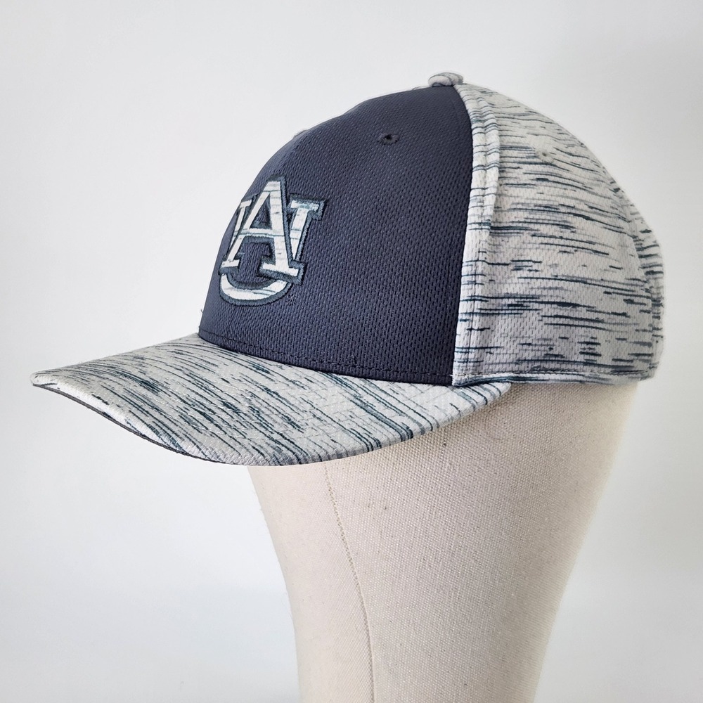 Auburn Tigers Captivating Headwear NCAA Baseball Cap Navy Grey Space Dye Hat